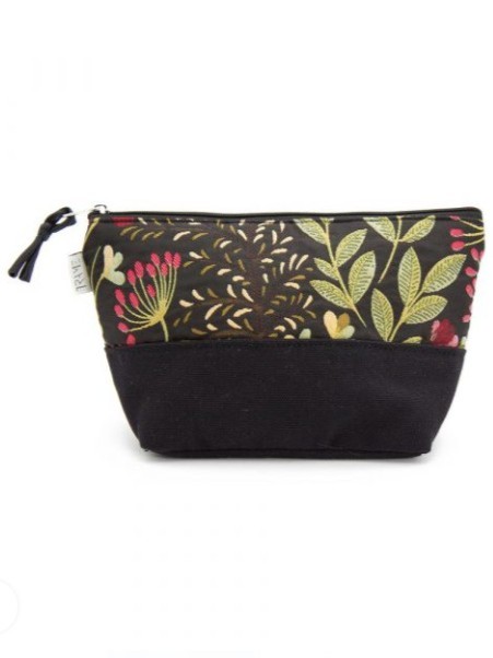 Trousse porta trucchi medio in tessuto Broccato