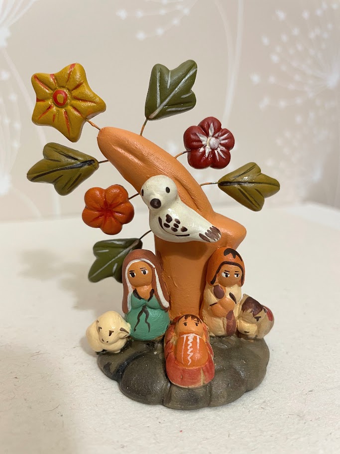 Presepe peruviano Albero della fortuna 