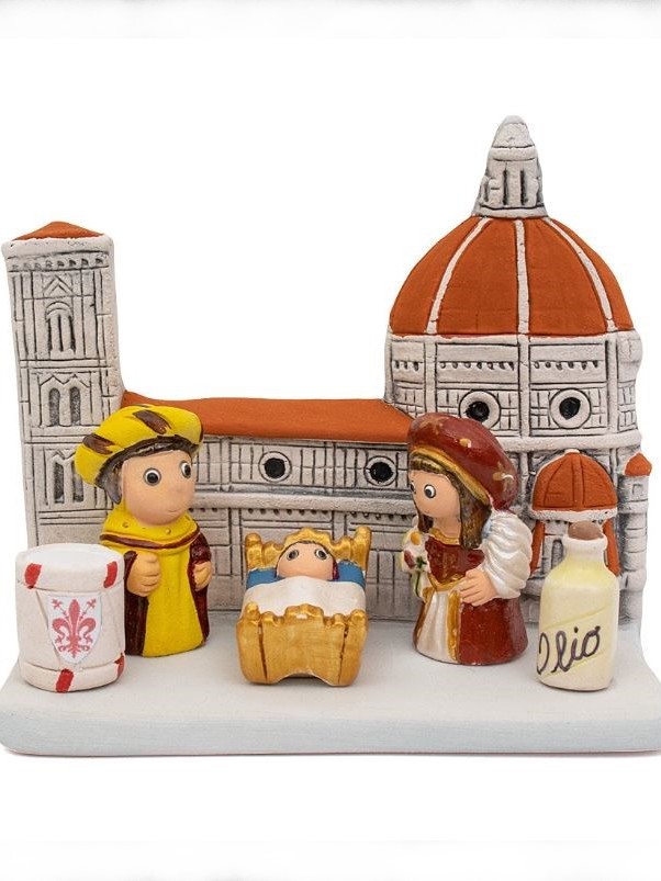 Presepe Firenze linea presepi dal Mondo in ceramica