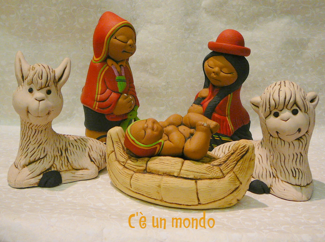 Presepe andino grande