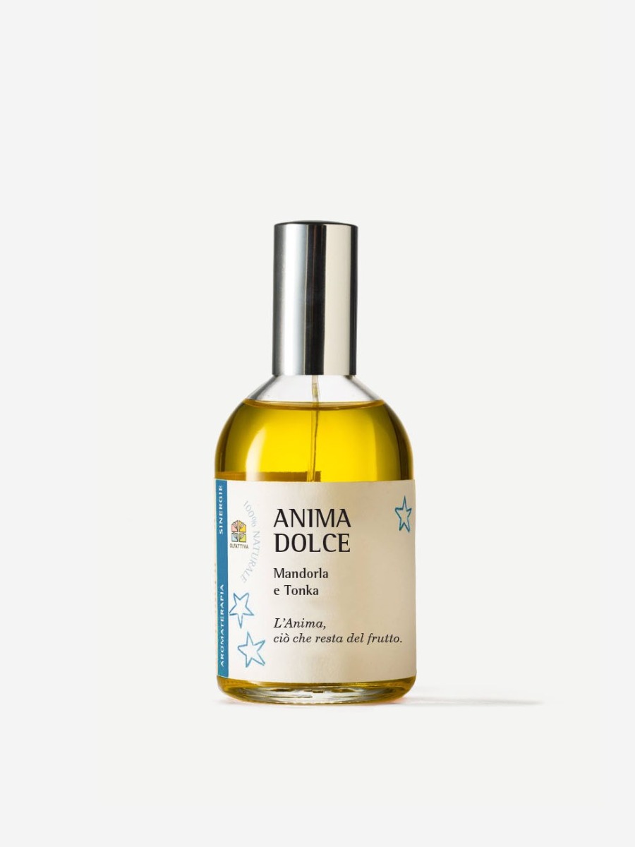 profumo olfattiva Anima dolce con mandorla amara e fava tonka. Spray