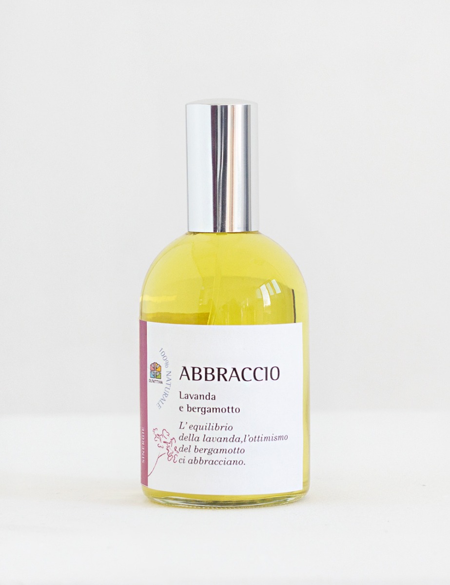 Profumo Spray Abbraccio Olfattiva, lavanda e bergamotto