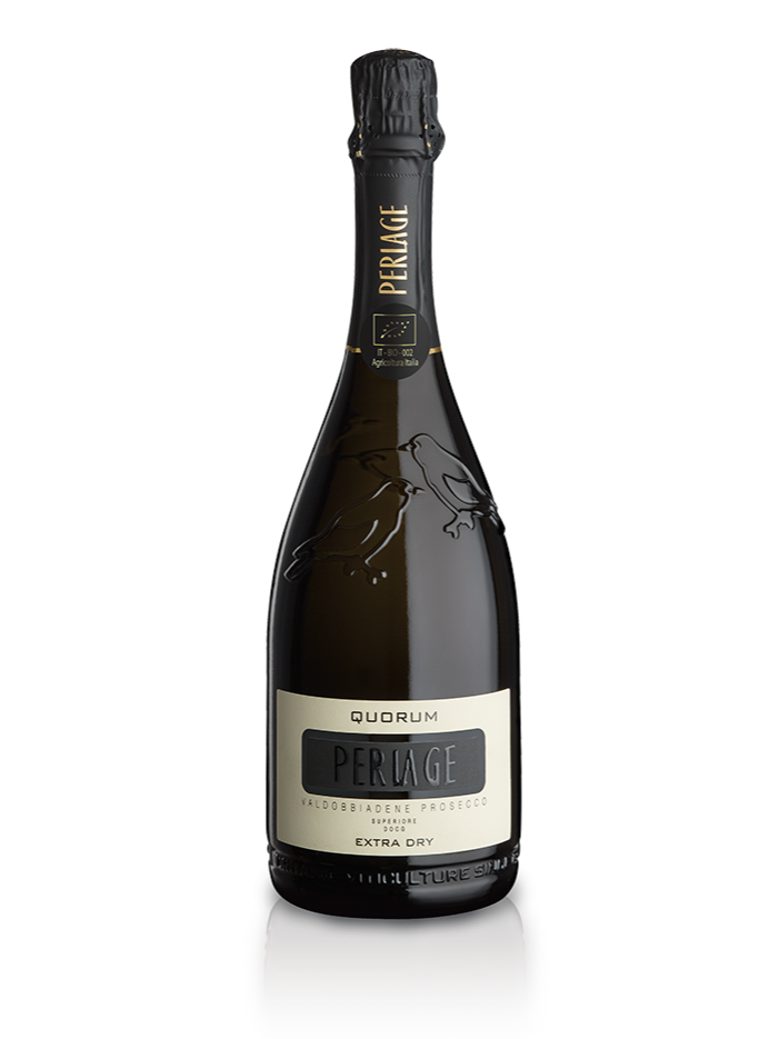 Prosecco di Valdobbiadene BIO Extradry Quorum 75cl