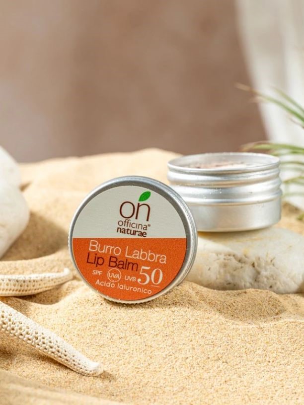 Protezione solare labbra 50 SPF burro Officina Naturae