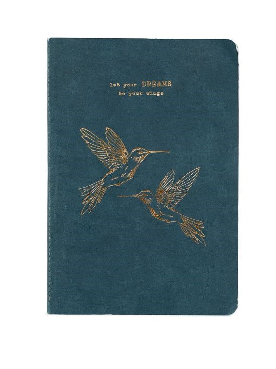 Quaderno A5 Notebook Che i tuoi sogni mettano le ali - Colibrì