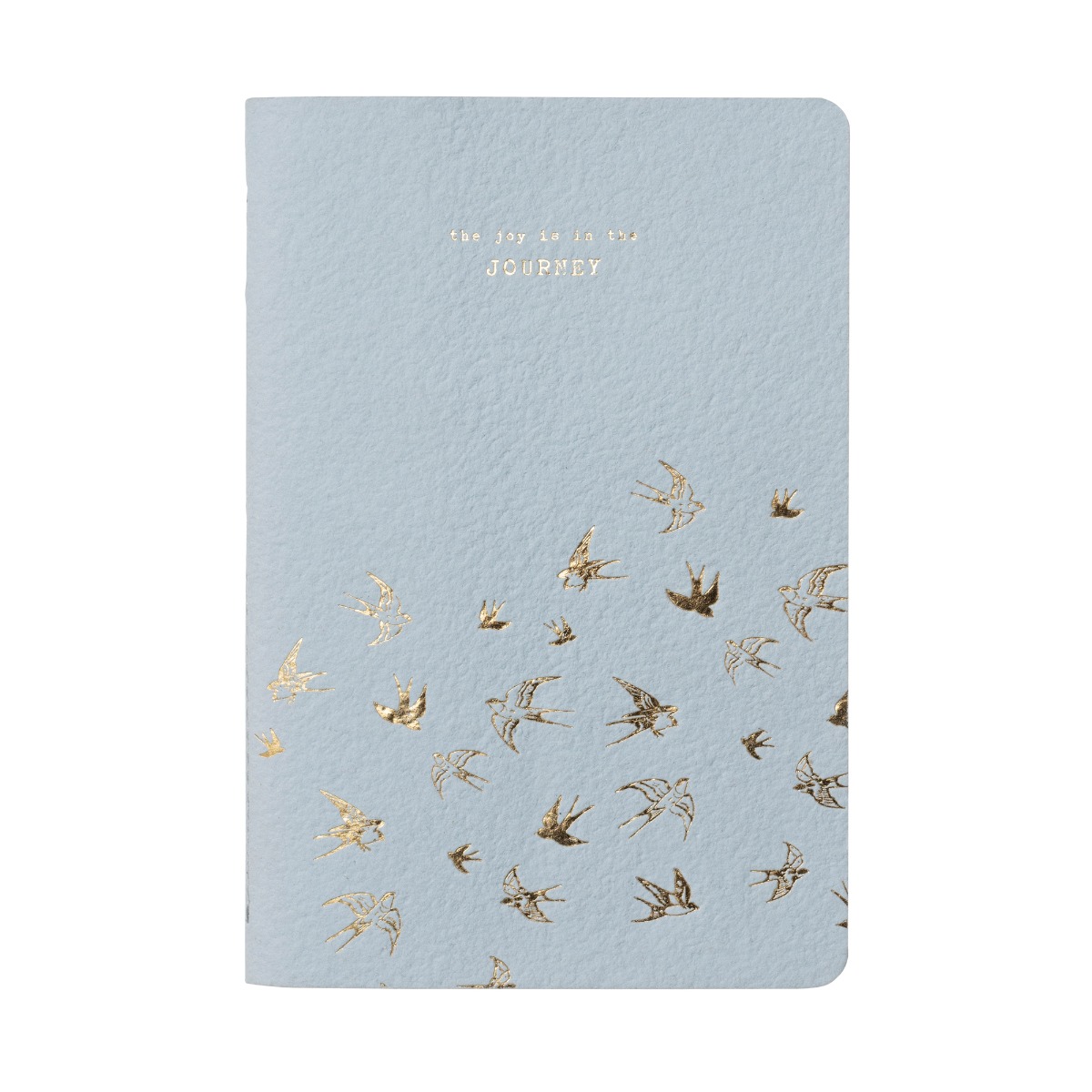 Quaderno A5 Notebook Viaggio rondini in azzurro