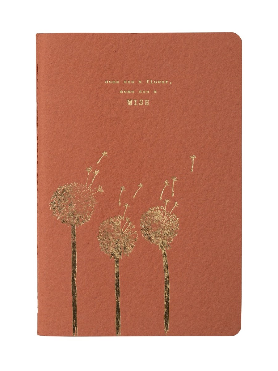 Quaderno A5 Notebook soffioni Wish arancione