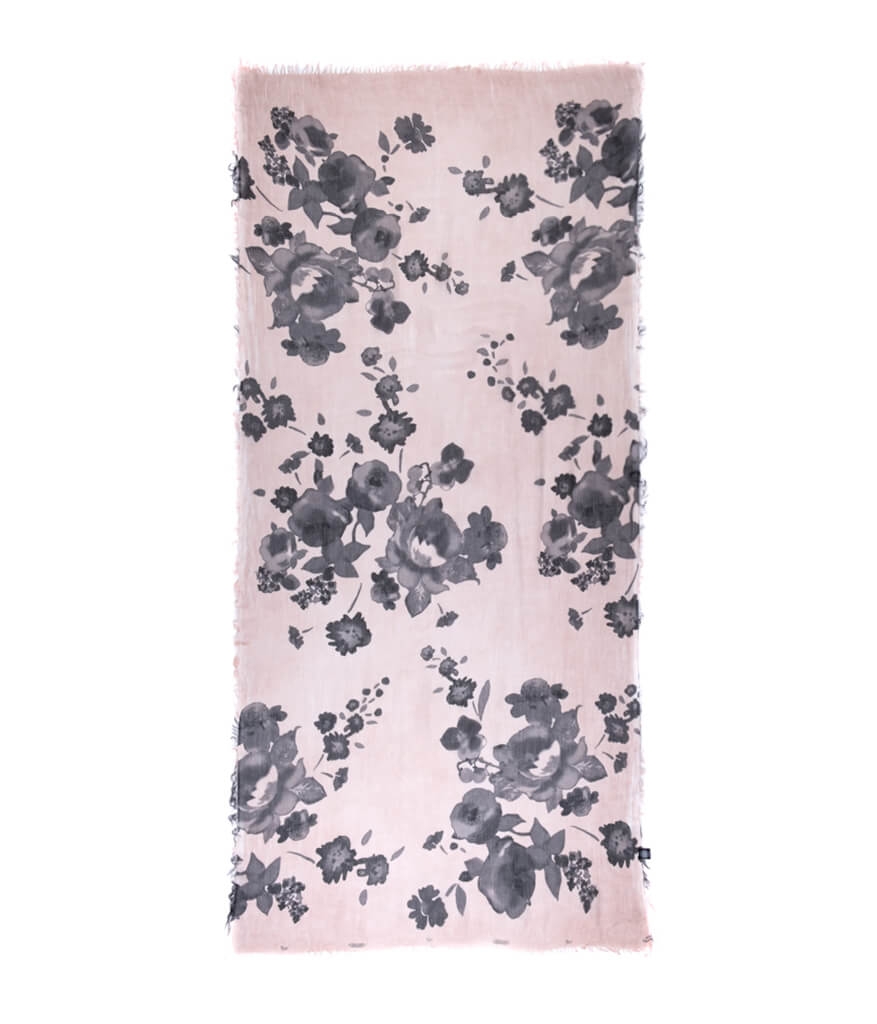 Foulard sciarpa Bamboo Renoir Rosa cipria 27