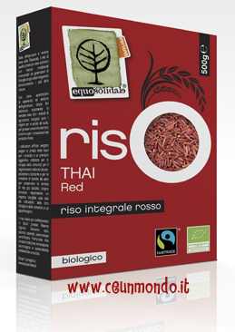 Riso Rosso integrale biologico India 500gr