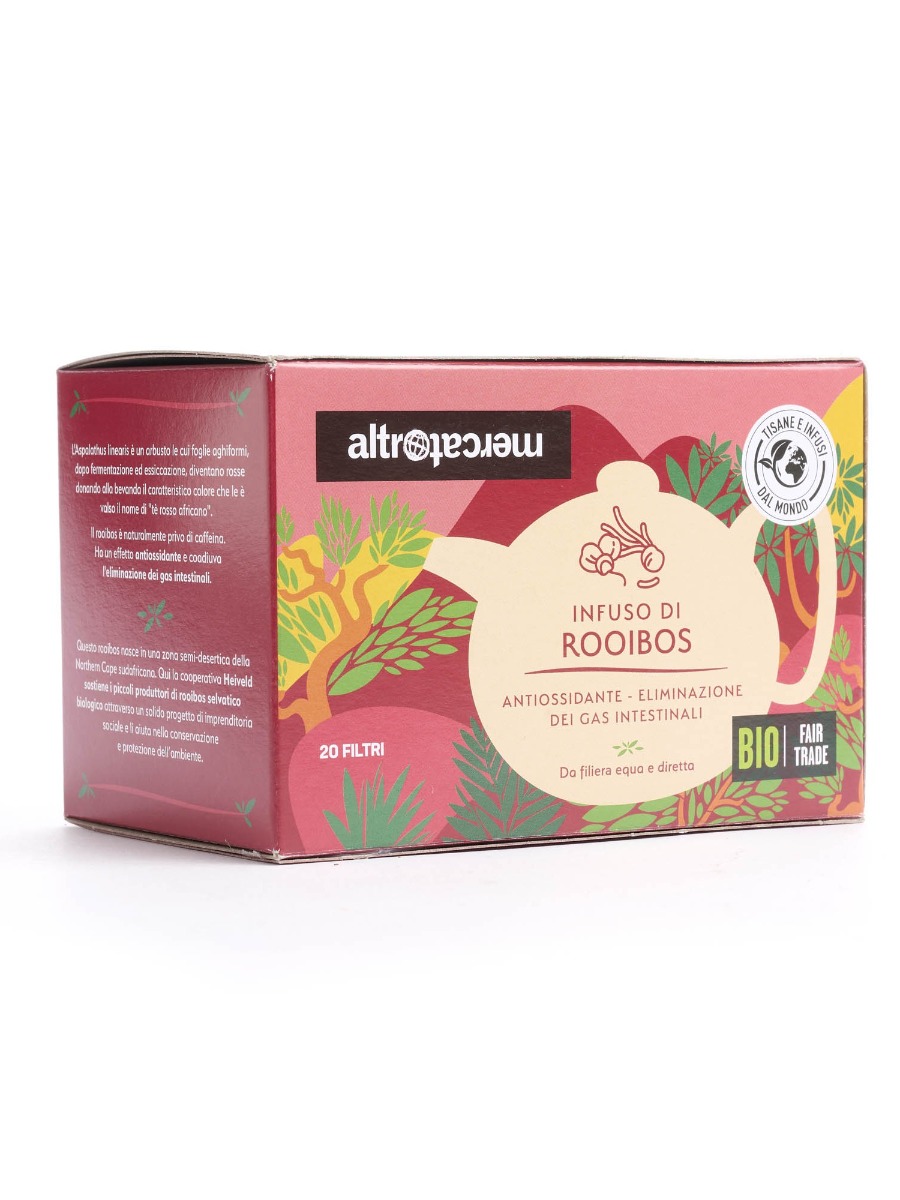 Rooibos al naturale, Tè rosso Altromercato