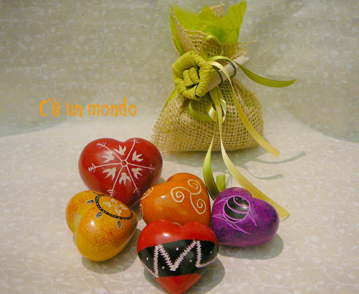 portaconfetti con cuore