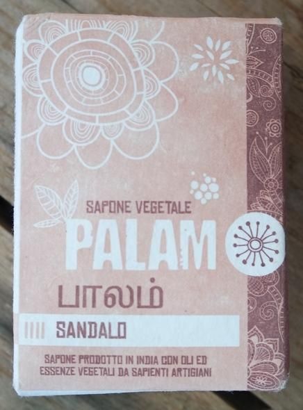 Sapone al Sandalo in scatola di carta riciclata