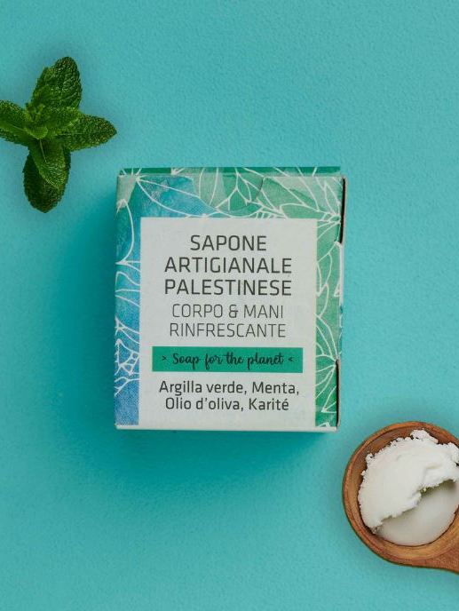 Sapone Palestina Corpo e Mani - Argilla Verde