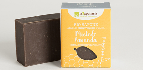 Sapone Miele e Lavanda Biologico