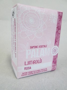 Sapone vegetale Palam Rosa 100gr