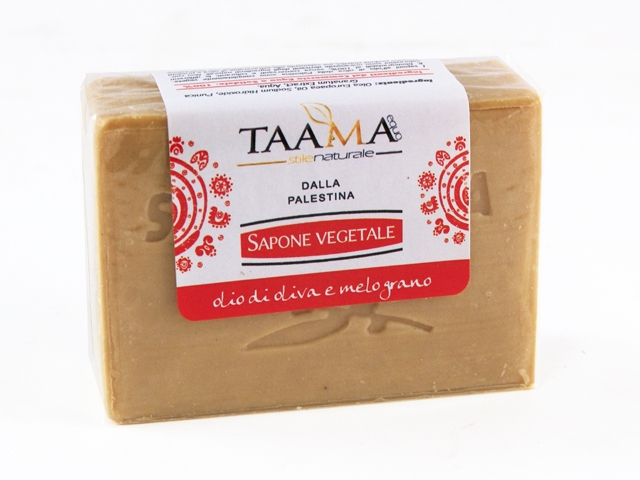 Sapone vegetale olio d'oliva e melograno