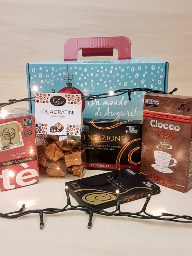 Scatola natalizia Equo Tentazioni al cioccolato