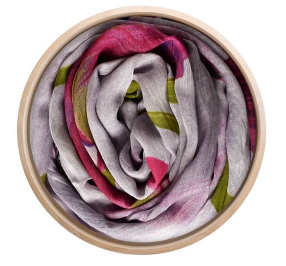 Foulard sciarpa Bamboo Dalì Lavanda