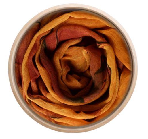 Foulard sciarpa Bamboo Degas Arancio