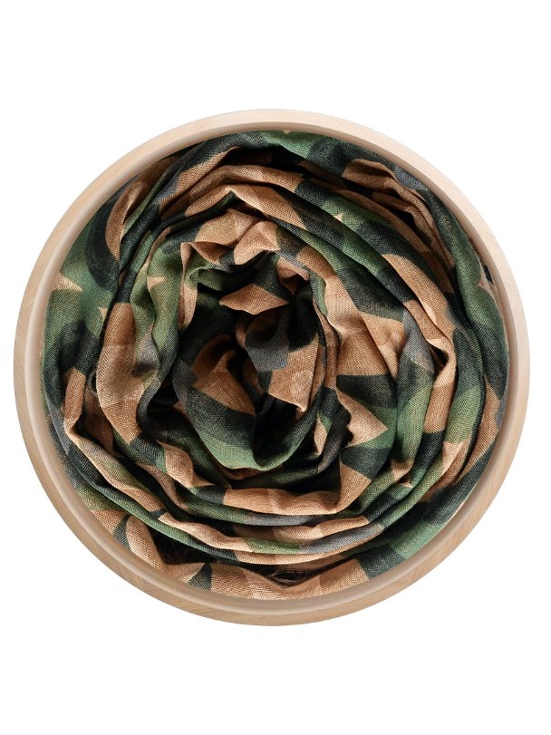 Foulard sciarpa in bamboo Munch Bianca.