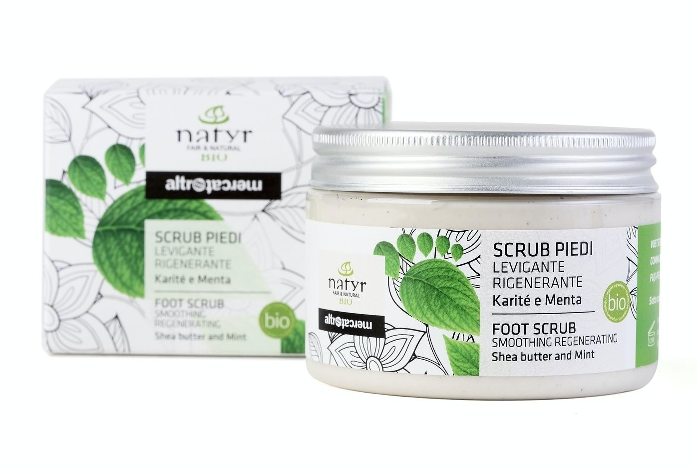 Scrub Piedi levigante e rigenerante BIO - Natyr
