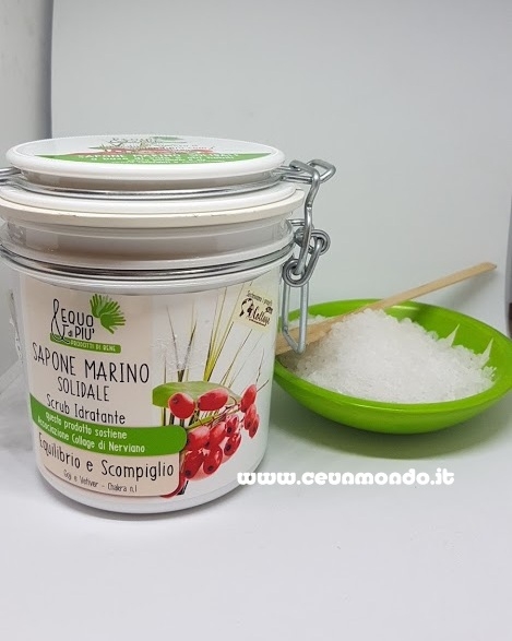 Scrub di sale al Gogj e Vetiver