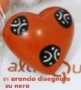 01 arancio disegno su nero