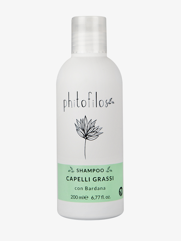 Shampoo capelli grassi con Bardana- PHITOFILOS - 200 ml