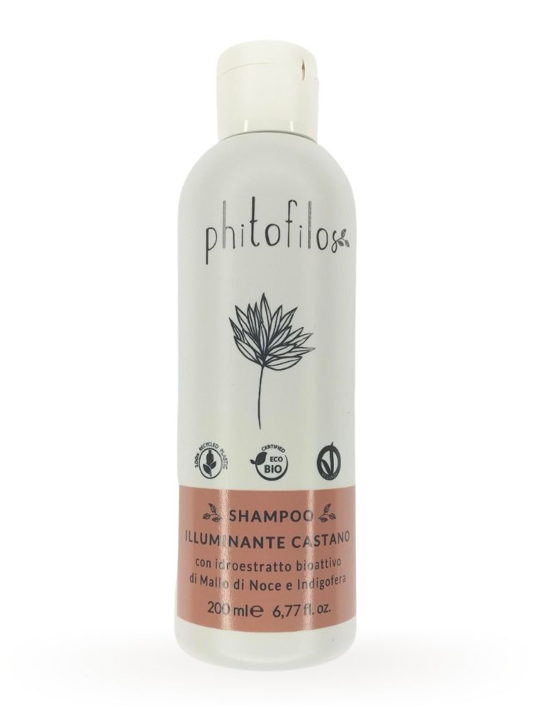 Shampoo illuminante castano Phitofilos