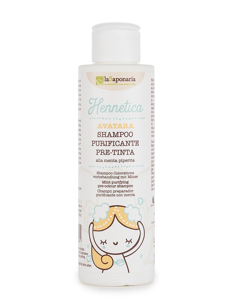 Shampoo PreTinta purificante BIO Avatara - LaSaponaria - 150ml