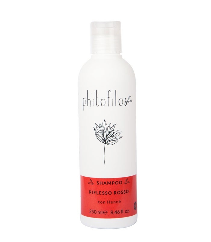 shampoo riflessante rosso hennè