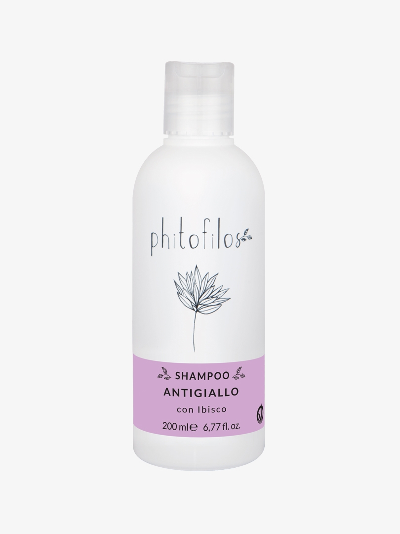 Shampoo antigiallo per capelli bianchi o platino - PHITOFILOS