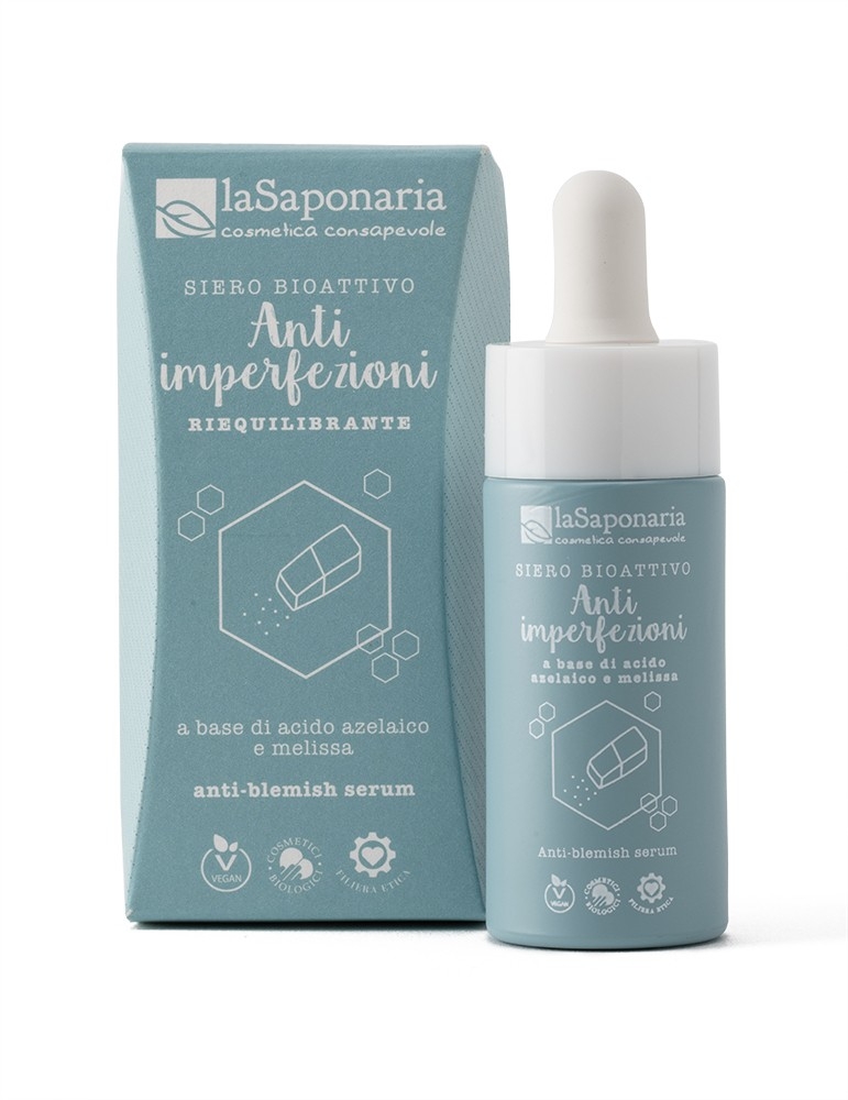 Siero viso bioattivo Anti imperfezioni La Saponaria