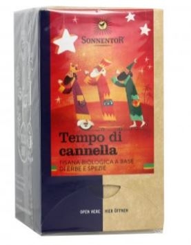 Tisana Tempo di Cannella in bustine - infusi biologici SONNENTOR