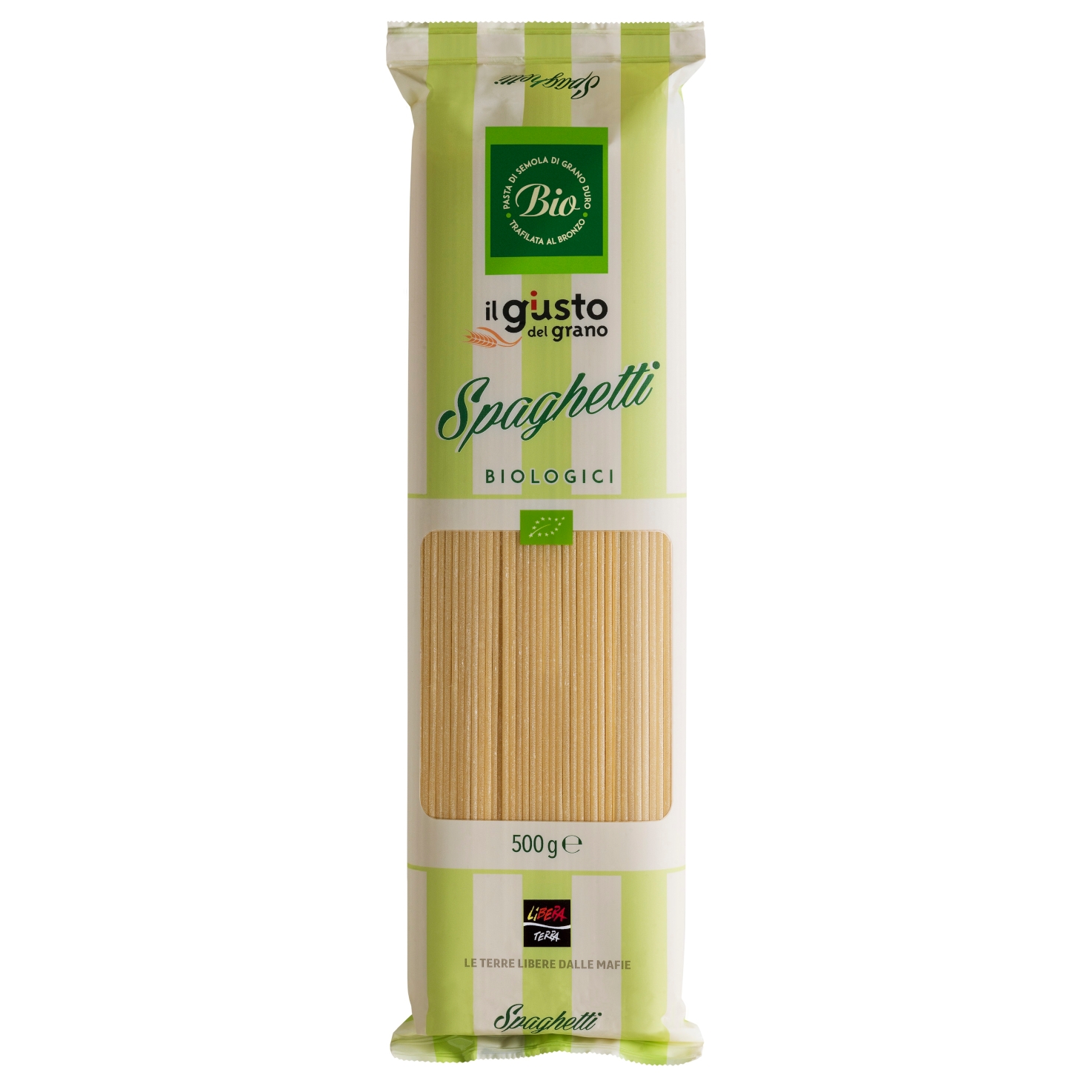 Spaghetti Biologici Libera Terra di semola di grano duro italiano 500gr