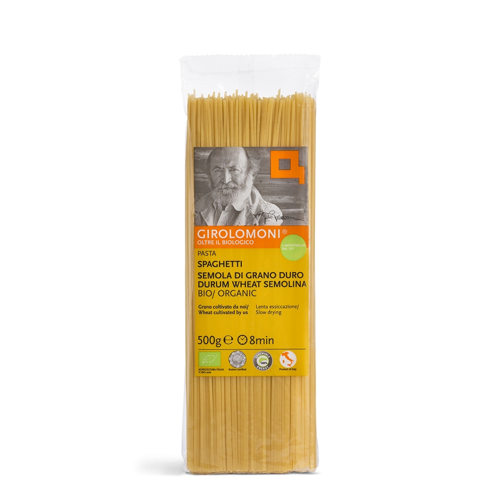Spaghetti di semola di grano duro italiano - Girolomoni® - 500gr