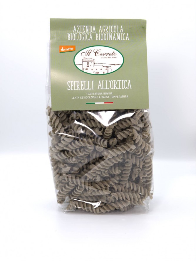 Fusilli, spirelli all'ortica Bio Il cerreto