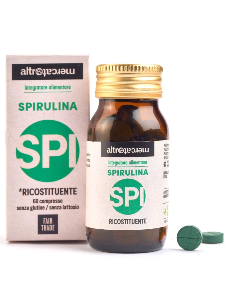 Spirulina integratore in compresse