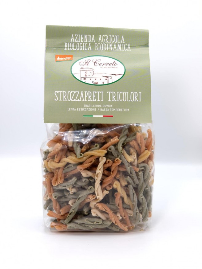 Strozzapreti tricolore Bio Il cerreto