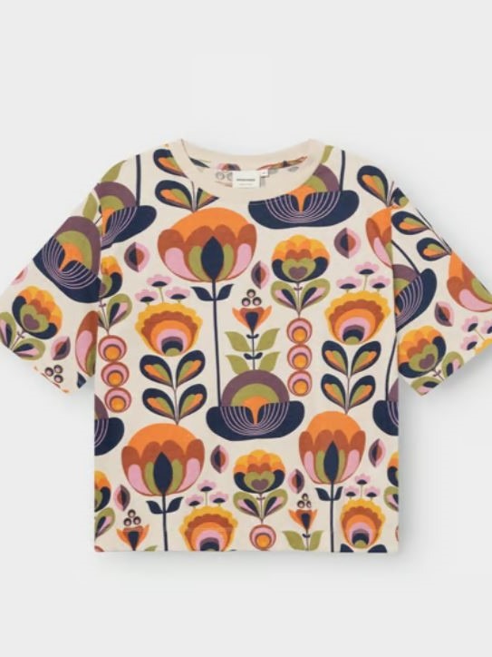 T-shirt donna Autumn Harvest cotone bio, Dedicated, certificata Fairtrade
