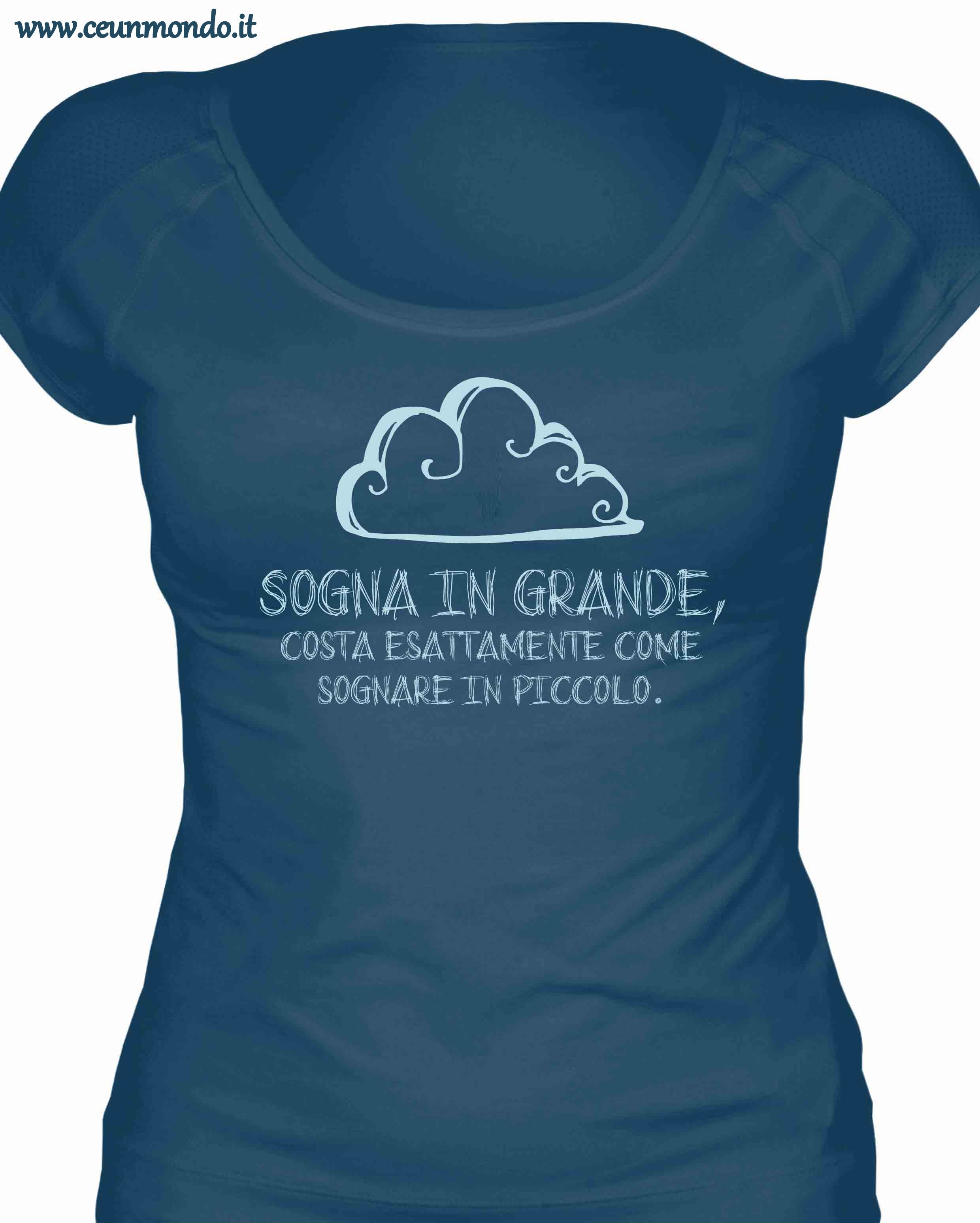 T-shirt donna SOGNARE cotone BIO 