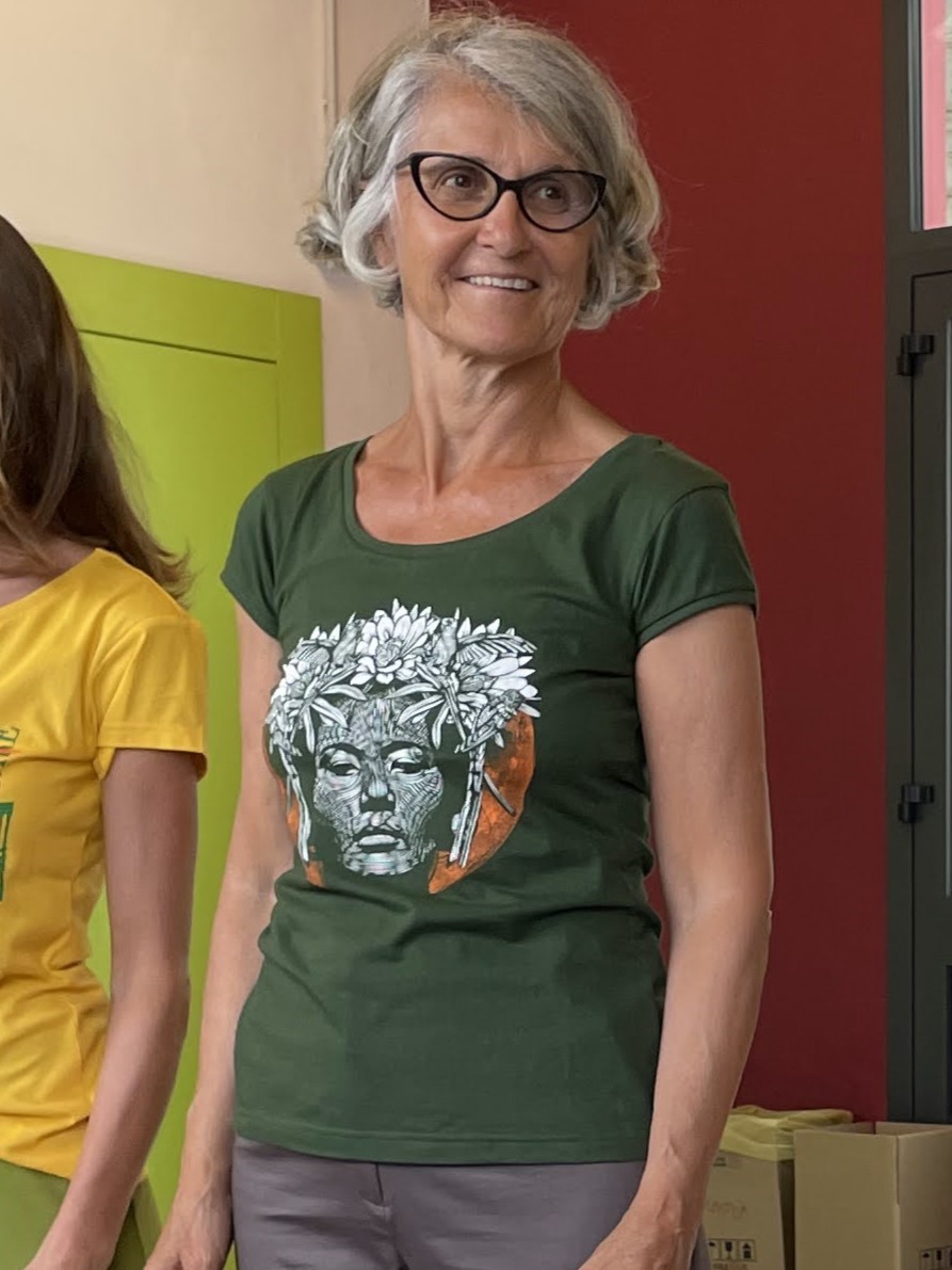 Maglietta donna LUNA ROJA verde