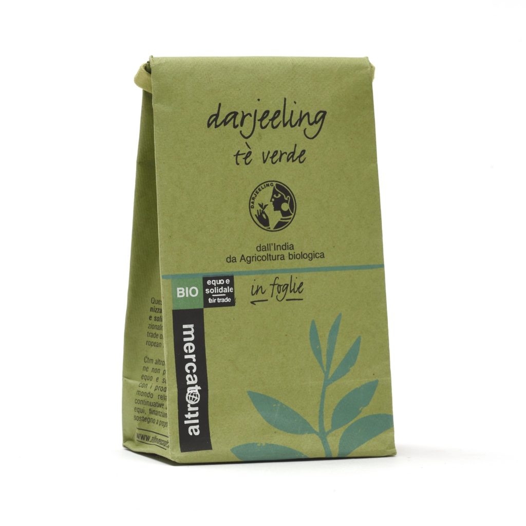 Tè verde Darjeeling in foglie sfuso 50gr Biologico - Altromercato
