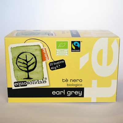 Tè earl grey BIO equosolidale in bustine