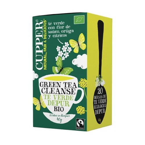 Tè verde DEPUR BIO 20 filtri CUPPER