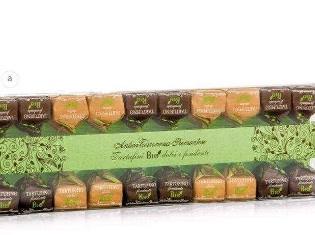 Tartufini biologici assortiti in confezione grande Antica Torroneria Piemontese