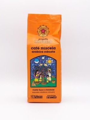 Caffè equo Tatawelo arabica e robusta per moka