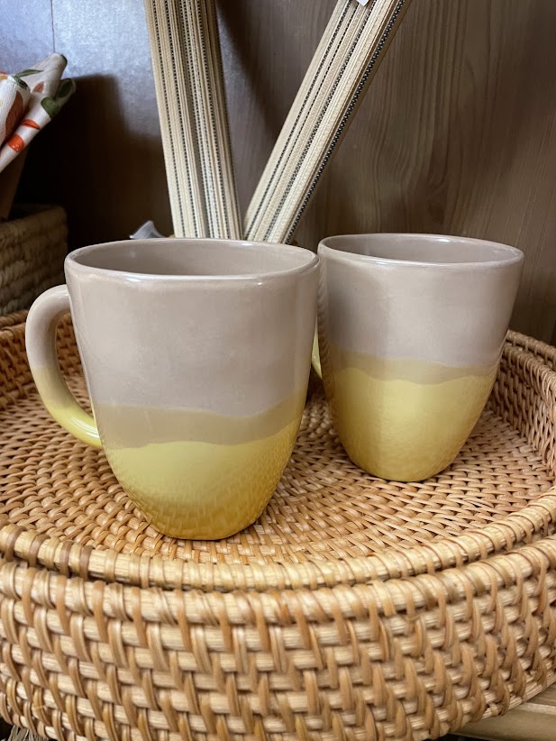 Tazza Mug in ceramica Duet Giallo