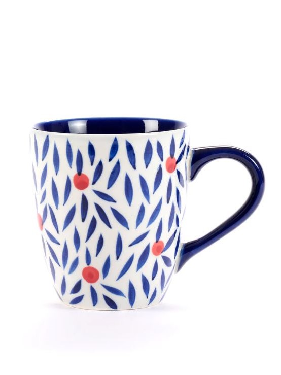 Tazza Mug in ceramica Petali equo solidale Altromercato.