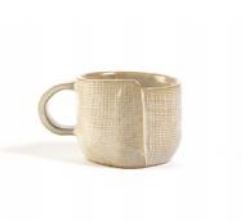 Tazza WRAP bianca in ceramica - On Earth